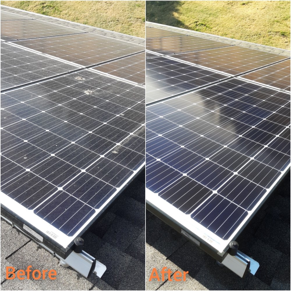 Slide of Foothills Solar Cleaning