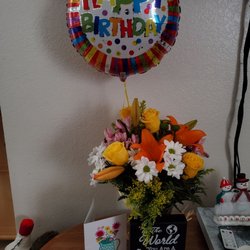 Fashion Flowers - Flowers from Europe bouquet, the sign was something else I bought separately.