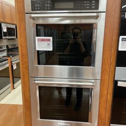 Kitchenaid double oven and stove top