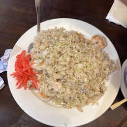 Shrimp fried rice Shrimp fried rice