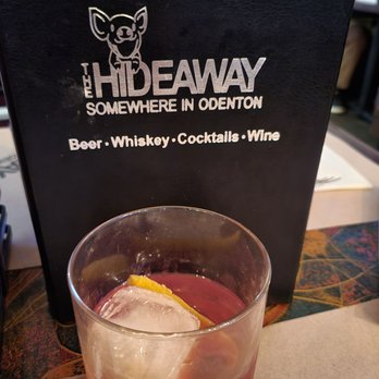 The Hideaway - Smoked old fashioned - Sports Bars Near Me - Odenton, Maryland The Hideaway - Smoked old fashioned - Sports Bars Near Me - Odenton, Maryland
