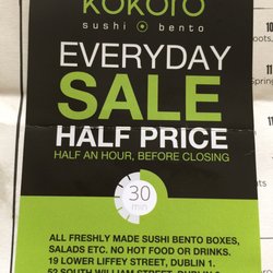 Kokoro - Half price last 30 mins. Great deal!
