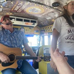 Music City Rollin Jamboree - Gil and Jenny making us laugh