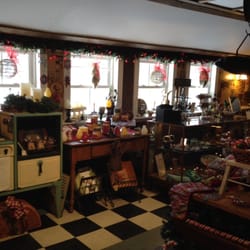 Decor du jour aplenty in the fantastique gift shop at The Kitchen at Windham Junction.