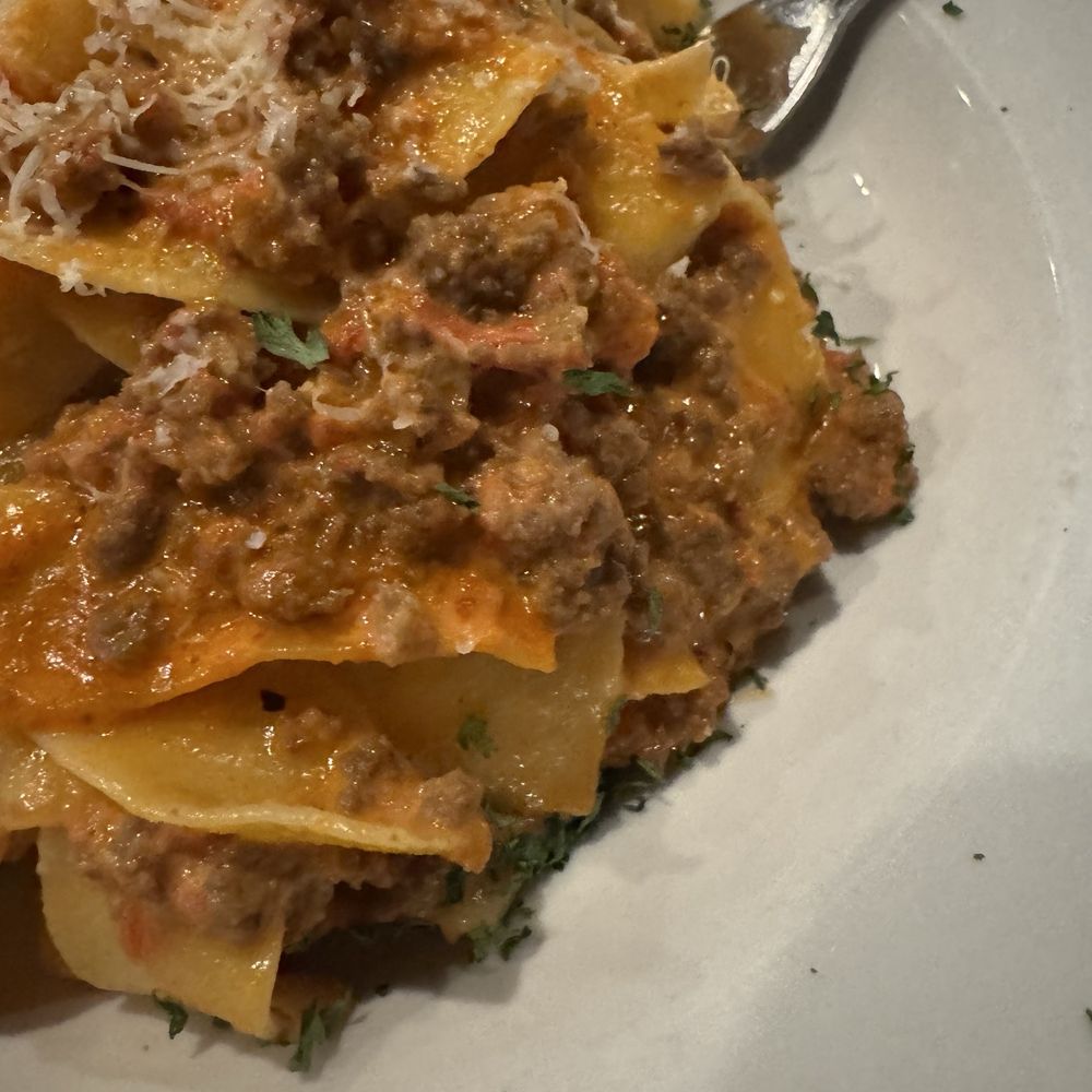Ristorante Di Sofia - Pappardelle Bolognese. Authentic taste. - Italian Near Me - Stratford, Connecticut Ristorante Di Sofia - Pappardelle Bolognese. Authentic taste. - Italian Near Me - Stratford, Connecticut