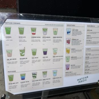 Matcha Magic - Menu - Coffee & Tea Near Me - Seattle, Washington Matcha Magic - Menu - Coffee & Tea Near Me - Seattle, Washington