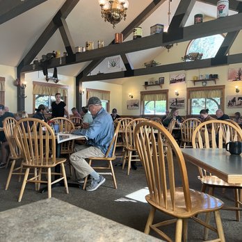 The Virginian Restaurant - a man sitting at a table - American Near Me - Jackson, Wyoming