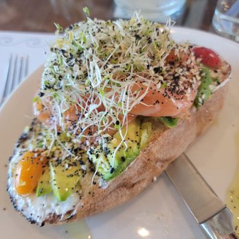 Psomi - Avocado Psomi with salmon - Bakeries Near Me - Tampa, Florida Psomi - Avocado Psomi with salmon - Bakeries Near Me - Tampa, Florida