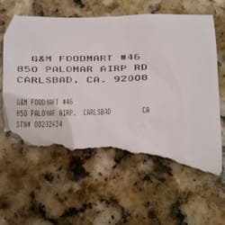 My torn in half receipt the employee gave me.