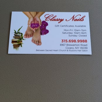 Classy Nails - Nail Salons Near Me - Cicero, New York