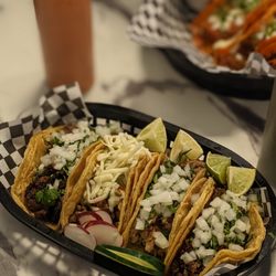 Tacos El Capi - Carnitas, Lengua, Campecha, and Alambre tacos