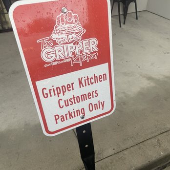 The Gripper Kitchen - Parking with my name on it. - Fast Food Near Me - Pearland, Texas