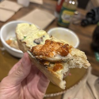 Urban Plates - Bread topped with roasted chicken - New American Near Me - Irvine, California