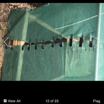 Same Day Mowing Service - Freddie's employee secured this project with Velcro Tape!!! And they call themselves PROFESSIONALS??? = $1200.00!!!!! - Gardeners Near Me - Harker Heights, Texas