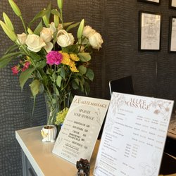 Allee Massage - Menu
