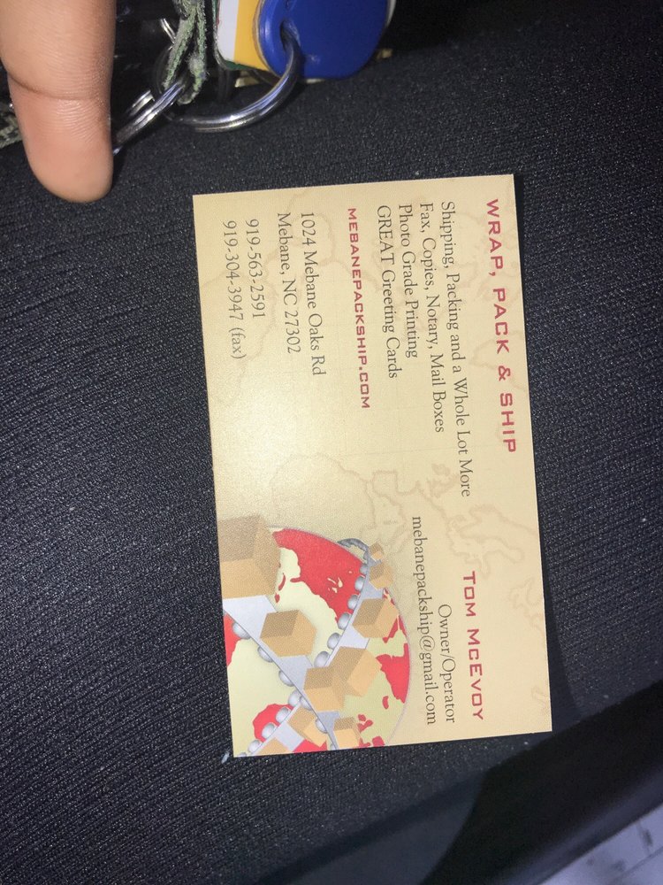 WRAP PACK & SHIP Updated August 2024 11 Reviews 1024 Mebane Oaks