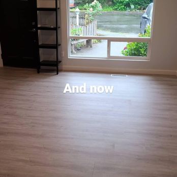 Quality Painting And Remodeling - Living room after floor, painting and new baseboards - Drywall Installation & Repair Near Me Quality Painting And Remodeling - Living room after floor, painting and new baseboards - Drywall Installation & Repair Near Me