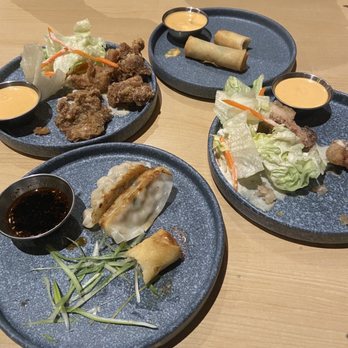Ninja Kitchen - A4. Pork Gyoza (5)A11. Chicken Karaage A13. Spring Egg Rolls - Asian Fusion Near Me - Mansfield, Texas Ninja Kitchen - A4. Pork Gyoza (5)A11. Chicken Karaage A13. Spring Egg Rolls - Asian Fusion Near Me - Mansfield, Texas