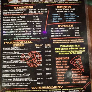 Sliced Pizza - Menu - Pizza Near Me - Las Vegas, Nevada