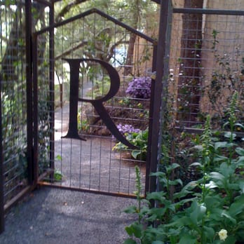 Rombauer Vineyards - Gate in the garden - Wineries Near Me - St. Helena, California