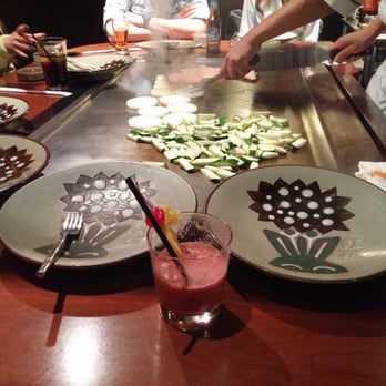 Benihana - Lombard - Steam coming out of the onion mountain... - Sushi Bars Near Me - Lombard, Illinois