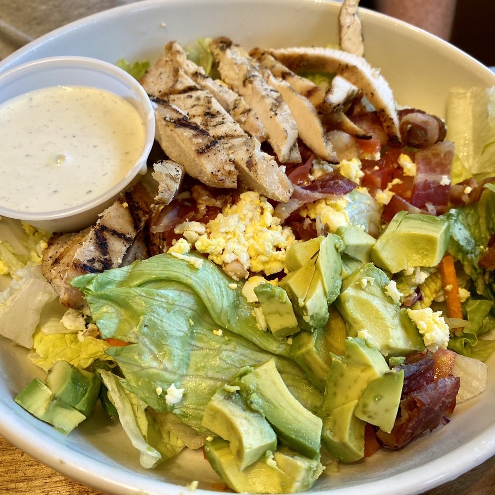Ram Restaurant & Brewery - Tossed Chicken Cobb - Burgers Near Me - Medford, Oregon Ram Restaurant & Brewery - Tossed Chicken Cobb - Burgers Near Me - Medford, Oregon