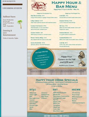Menu photo 5 Pirates Cove Galesville, MD