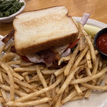 Brick's River Cafe - Grilled Chicken Club - American Near Me - Bandera, Texas Brick's River Cafe - Grilled Chicken Club - American Near Me - Bandera, Texas