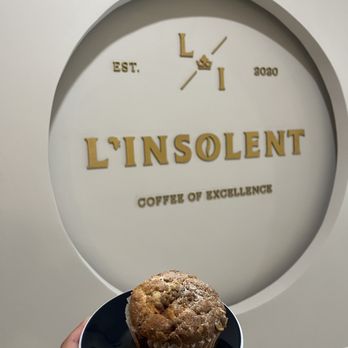 L'insolent Coffee - Ricotta Raspberry Muffing - Coffee Roasteries Near Me - Brooklyn, New York