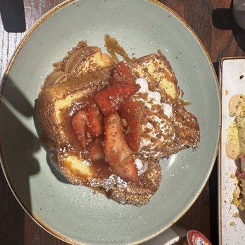 First Watch - Strawberry Tres Leches French toast - Breakfast & Brunch Near Me - Fairfax, Virginia