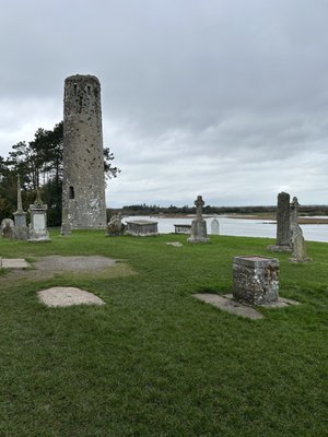 Clonmacnoise Monastic Site by null