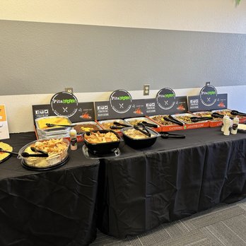 Pita Bistro - Really easy catering setup! - Mediterranean Near Me - Phoenix, Arizona