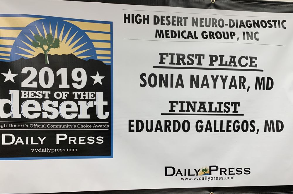 HIGH DESERT NEURODIAGNOSTIC MEDICAL GROUP Updated September 2024