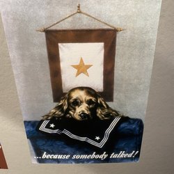 Maritime Center At the Historic Coast Guard Station - Posters reminding Georgians to not speak of wartime issues and put the soldiers in danger.