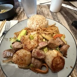 Steak & Scallop Hibachi Lunch!! Steak & Scallop Hibachi Lunch!!