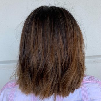 Aveda Spa Kriza Salon - Balayage on virgin hair - Hair Salons Near Me - Studio City, California