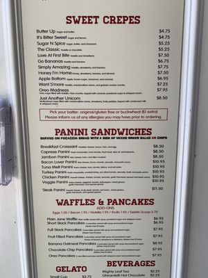 Menu photo 7 The Crepe Stop San Carlos, CA Menu photo 7 The Crepe Stop San Carlos, CA
