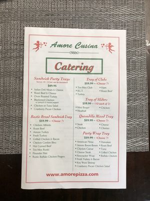 Menu photo 3 Amore Pizza Newark, DE
