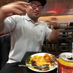 He wants the buffet he gets the buffet lol