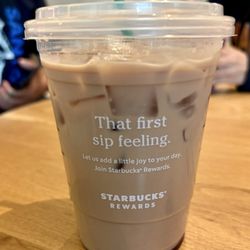 Starbucks - Iced Lavender Oatmilk Latte
