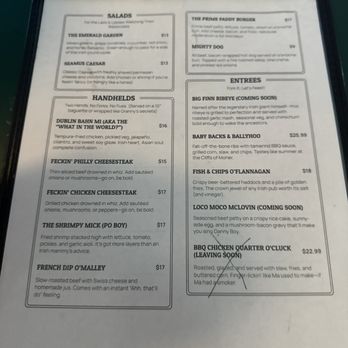 Duffys Tavern - Very limited menu - menu prices don't match what is charged. Paid cash was still charged CC fee - Dive Bars Near Me - Paterson, New Jersey Duffys Tavern - Very limited menu - menu prices don't match what is charged. Paid cash was still charged CC fee - Dive Bars Near Me - Paterson, New Jersey