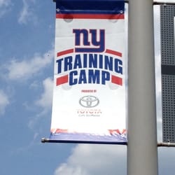 Big blue training camp.