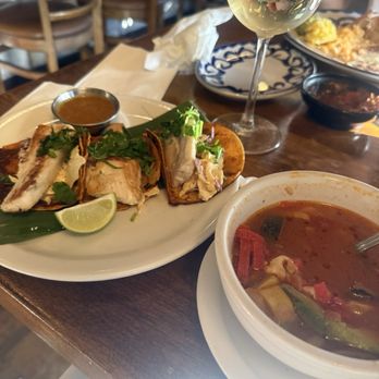 El Torito - Mahi Mahi fish taco and tortilla soup - Mexican Near Me - Cypress, California El Torito - Mahi Mahi fish taco and tortilla soup - Mexican Near Me - Cypress, California