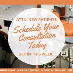 McKnight Oral, Maxillofacial & Dental Implant Surgery - We have flexible and open scheduling. Please call us from 8-5 PM M-F to make an appointment!