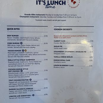 Cochon Dingue - Breakfast & Brunch Near Me - Quebec City, Quebec Cochon Dingue - Breakfast & Brunch Near Me - Quebec City, Quebec