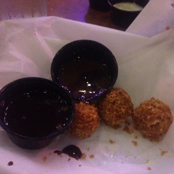 Buffalo Wild Wings - Cheesecake bites...tasty, but hot to really be that enjoyable. - Chicken Wings Near Me - Casselberry, Florida