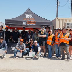 160 Driving Academy - Our 2023 Truck Rodeo.  Our Top Three Winners, front and Center.