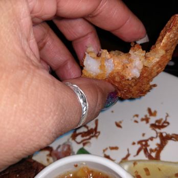 Outback Steakhouse - Raw batter on shrimp - Steakhouses Near Me - Reno, Nevada Outback Steakhouse - Raw batter on shrimp - Steakhouses Near Me - Reno, Nevada