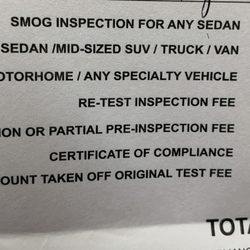 ABC Smog Check STAR Station - New prices which are $10-20 more than the posted prices. Only the Certificate price is the same