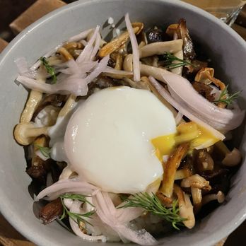 C as in Charlie - Mushroom bibimbap - Korean Near Me - New York, New York